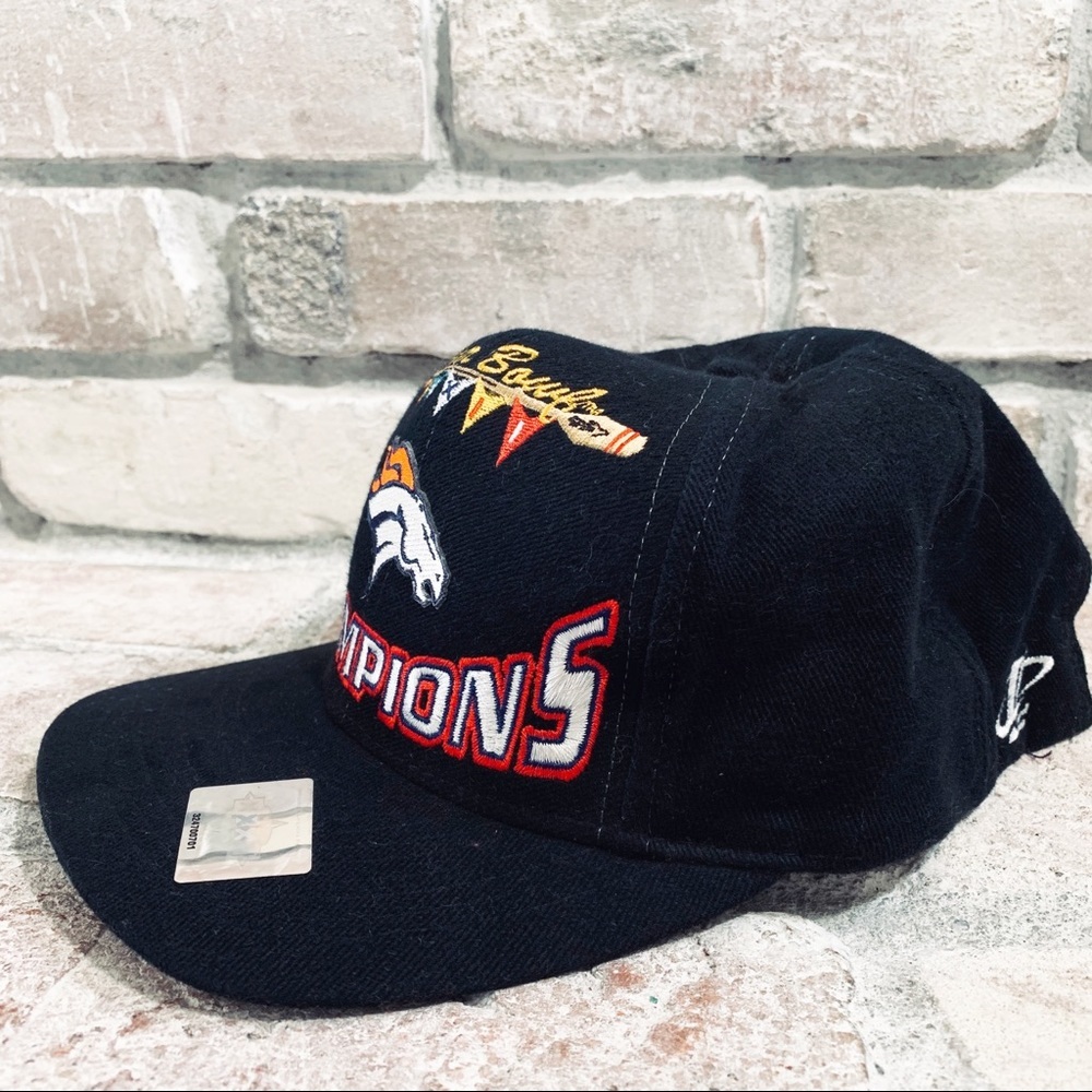 🔥 Vintage NFL Denver Broncos Super Bowl Hat - Picture 2 of 5